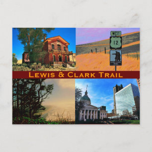 Lewis & Clark Trail Postkarte