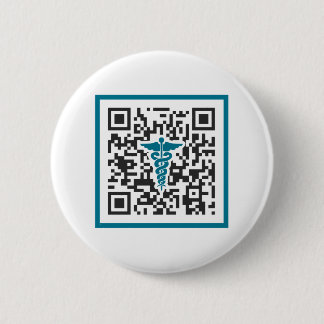 Lewis E Knopf der Verkäufer-Ader-Sorgfalt-QR Button