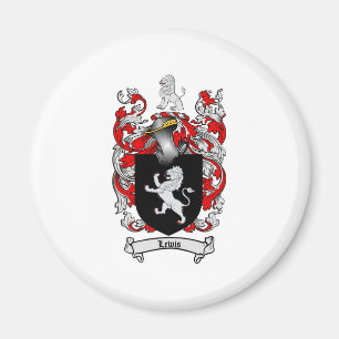 Lewis Familienwappen - Lewis-Wappen Magnet