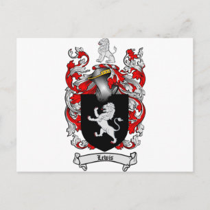 Lewis Familienwappen - Lewis-Wappen Postkarte