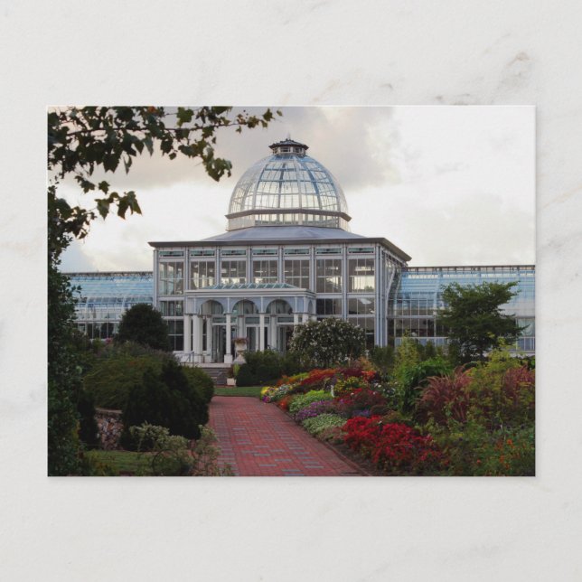 Lewis Ginter Botanischer Garten Postkarte (Vorderseite)