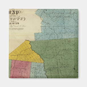 Lewis Landkreis Magnet