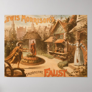 Lewis Morrisons großartiges Faust-Theater Poster