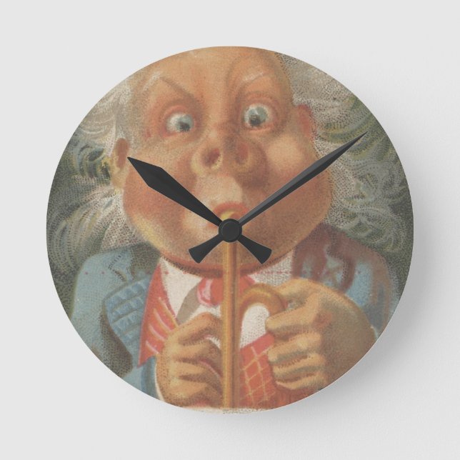 Lewis u. Co. verurteilen Runde Wanduhr (Vorderseite)