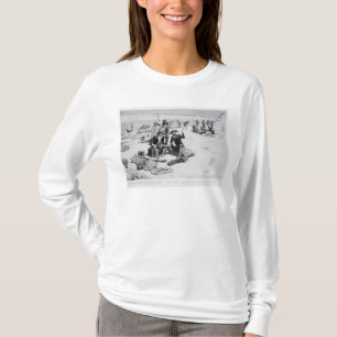 Lewis und Clark am Mund der Kolumbiens T-Shirt