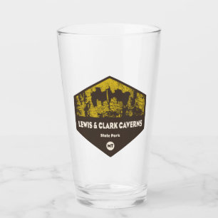 Lewis und Clark Caverns Staat Park Montana Glas