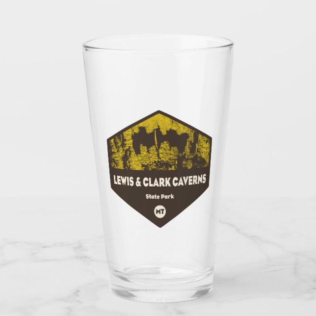 Lewis und Clark Caverns Staat Park Montana Glas (Vorderseite)
