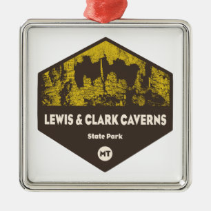 Lewis und Clark Caverns Staat Park Montana Ornament Aus Metall