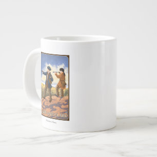 Lewis und Clark Erforschung des Westens Jumbo-Tasse