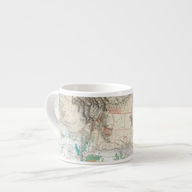 Lewis und Clark Espressotasse (Vorderseite Links)