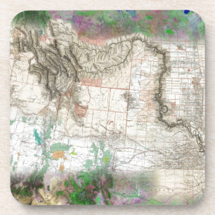 Lewis und Clark Getränkeuntersetzer