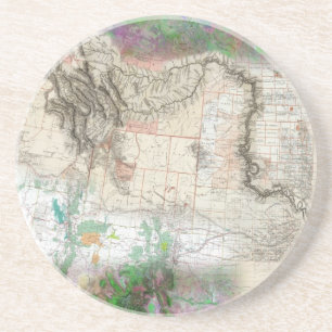 Lewis und Clark Getränkeuntersetzer