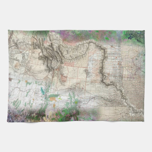 Lewis und Clark Küchentuch (Horizontal)