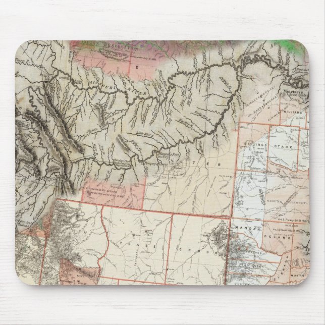 Lewis und Clark Mousepad (Vorne)