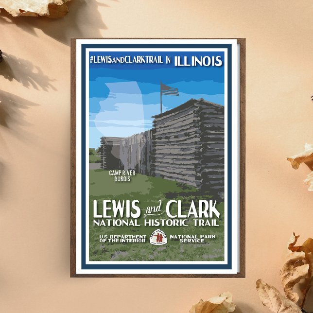 Lewis und Clark National Historic Trail Poster (Von Creator hochgeladen)