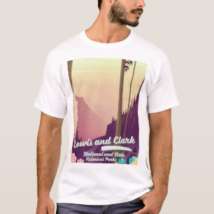 Lewis und Clark National und State Park Poster T-Shirt
