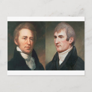 Lewis und Clark Postkarte