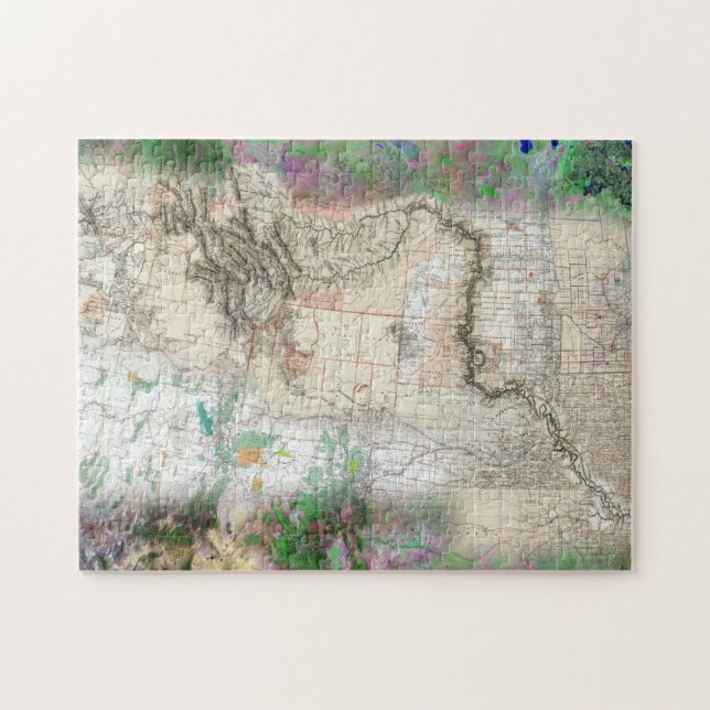 Lewis und Clark Puzzle (Horizontal)