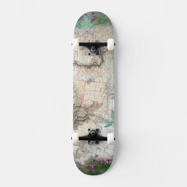 Lewis und Clark Skateboard (Vorderseite)