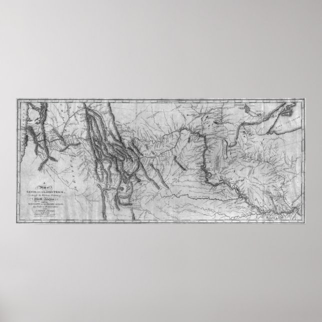 Lewis und Clarks Expedition Poster (Vorne)