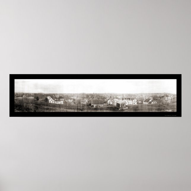 Lewiston, ME Foto 1910 Poster (Vorne)