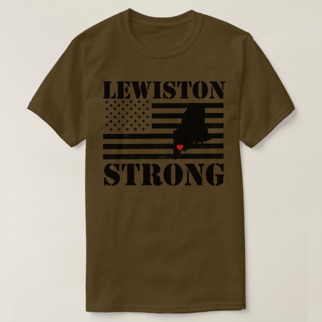 Lewiston Strong TShirt (Design vorne)