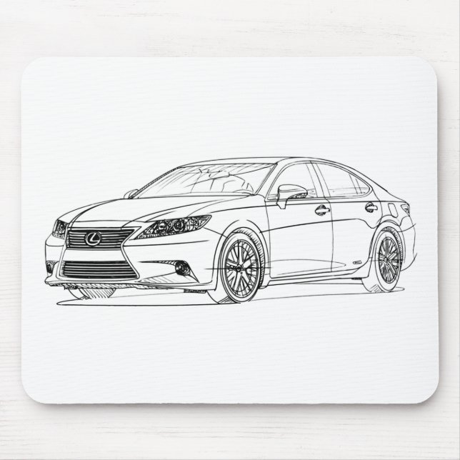 Lex ES300H 2013 Mousepad (Vorne)