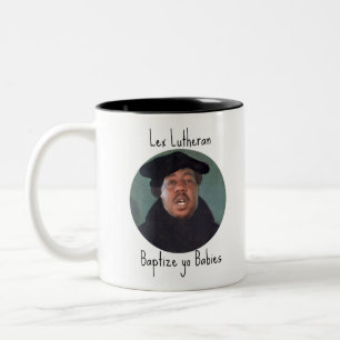 Lex Lutheran Zweifarbige Tasse