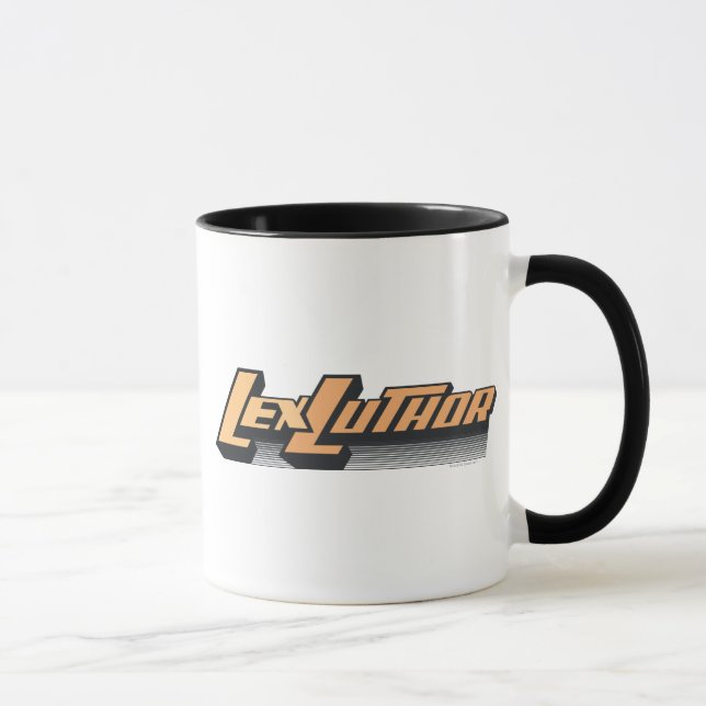 Lex Luthor - Eine Zeile Tasse (Rechts)