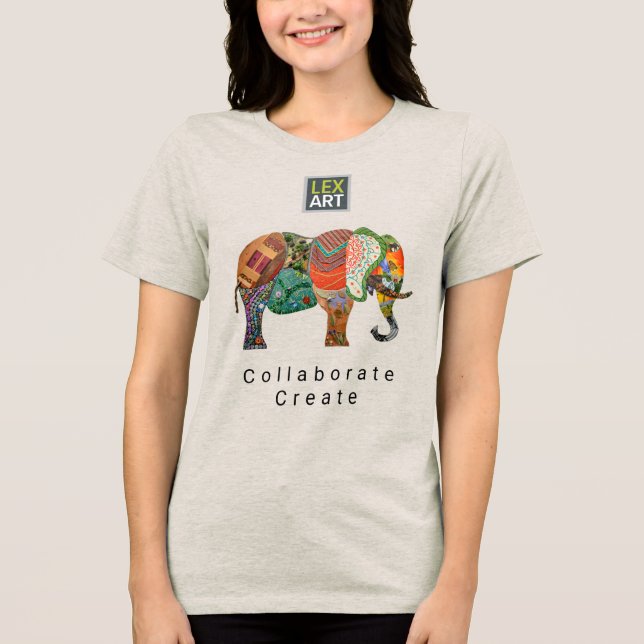 LexArt Collaborate Shirt v2 - Helle Farbe (Vorderseite)