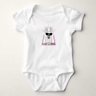 Lexi Llama Baby Strampler