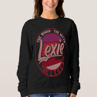 Lexie, die Dame des Mythos, die Legende Sweatshirt