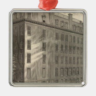 Lexington Avenue Türkische und römische Bäder Silbernes Ornament