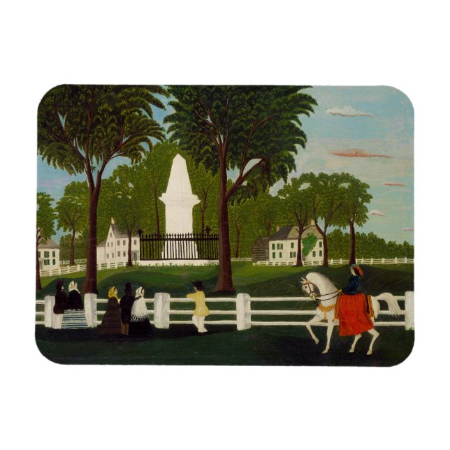 Lexington Battle Monument, c.1830 Magnet (Horizontal)
