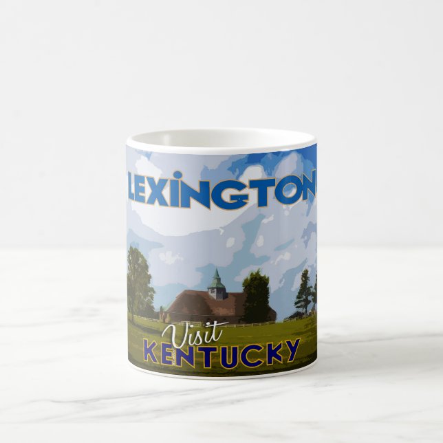 Lexington, besuchen Sie Kentucky.. Kaffeetasse (Mittel)