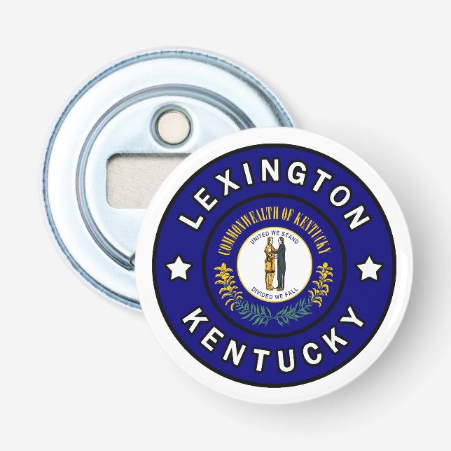 Lexington Kentucky Flaschenöffner (Vorderseite)