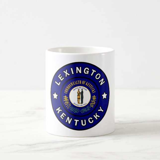 Lexington Kentucky Kaffeetasse (Mittel)