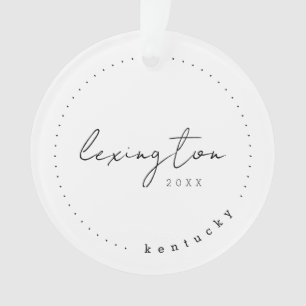 Lexington, Kentucky KY Travel Vereinte Staaten Ornament