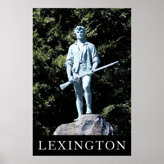 Lexington Minuteman Poster (Vorne)