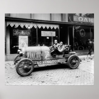Lexington, Pikes Peak Car: 1921 Poster