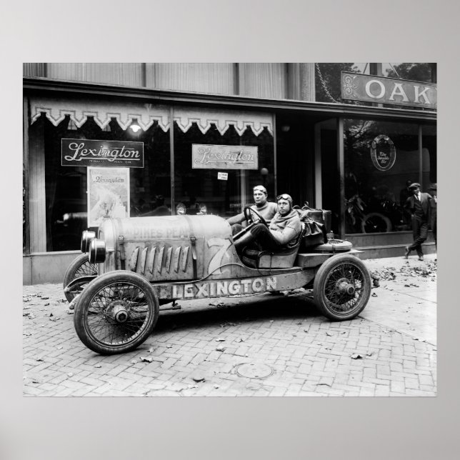 Lexington, Pikes Peak Car: 1921 Poster (Vorne)