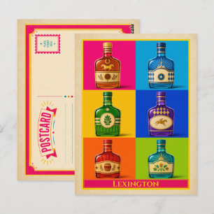 Lexington Postkarte Kentucky Bourbon Vintage Pop