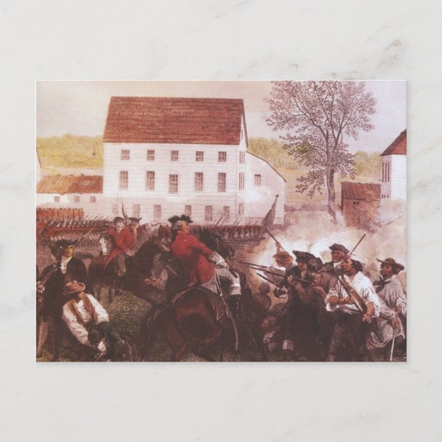Lexington und Concord Postkarte (Vorderseite)