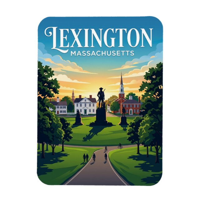Lexington USA Magnet (Vertikal)