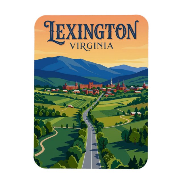 Lexington USA Magnet (Vertikal)