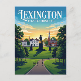 Lexington USA Postkarte