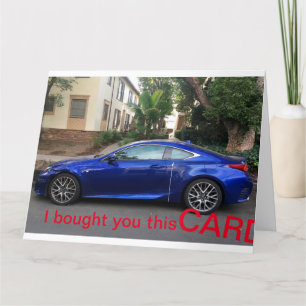 Lexus Birdwatcher Birdday Card 2020 Dankeskarte