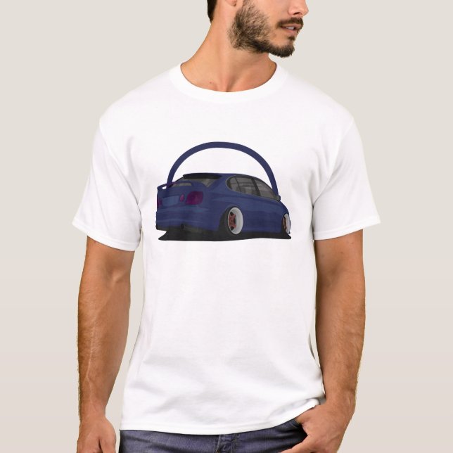 Lexus GS300 Blau T-Shirt (Vorderseite)