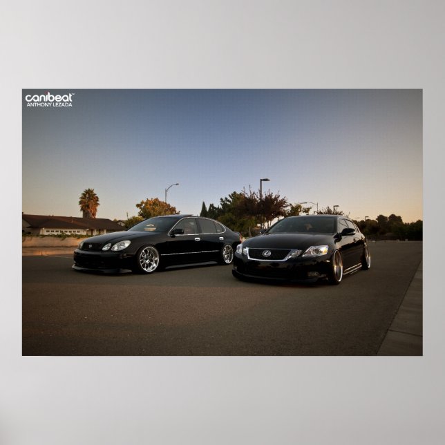 Lexus GS Brothers Poster (Vorne)