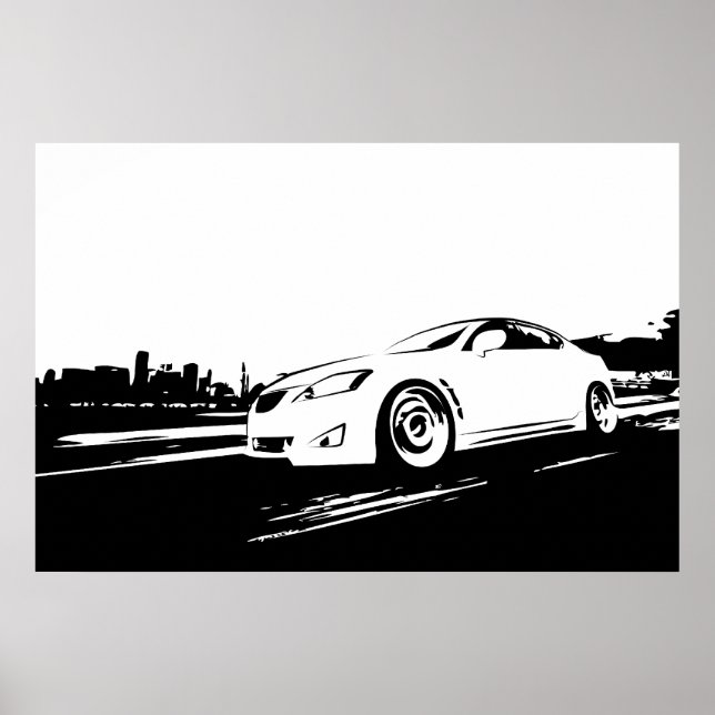 Lexus IS350 Poster (Vorne)